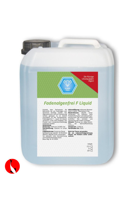 Fadenalgenfrei F- liquid proti vláknité řase 2,5L