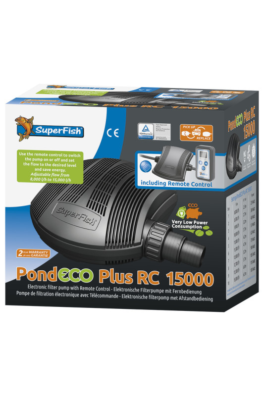 SF PondEcoPlus RC 15000 - 23-130W s dálkovým ovládáním
