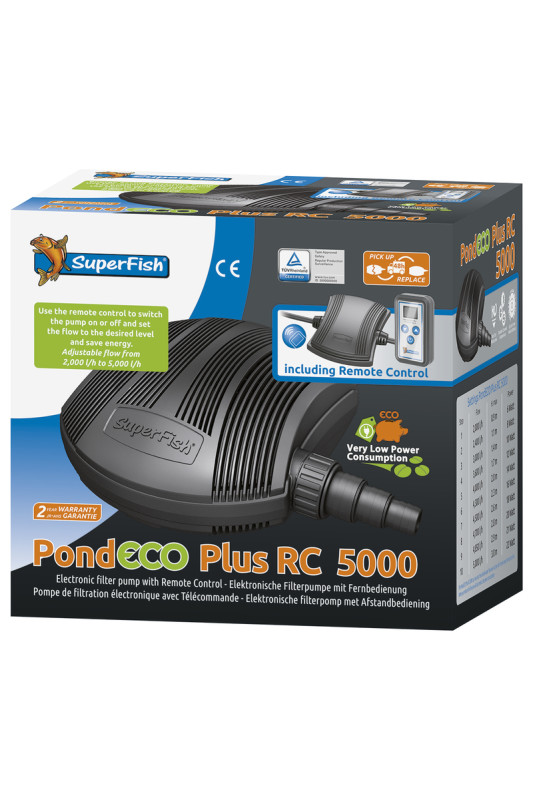 SF PondEco Plus RC 5000 - 6-22W s dálkovým ovládáním