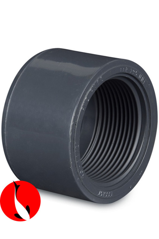 PVC redukční kroužek s vnitřním závitem 32mm x 1/2